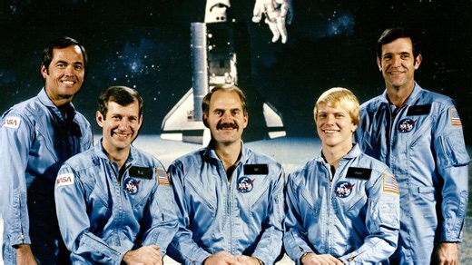 Former astronaut Terry Hart reacts to Artemis II launch