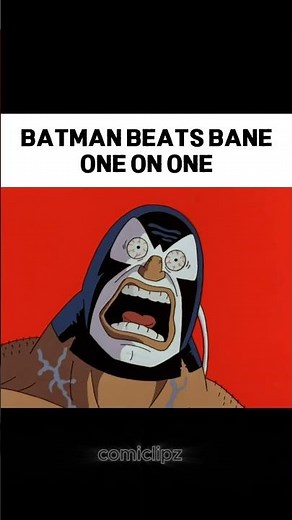 Batman Breaks Bane in a 1v1