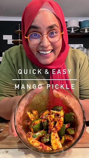 Quick Green Mango Pickle Recipe by Fehmz