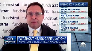 Watch CNBC’s full interview with Fundstrat's Mark Newton