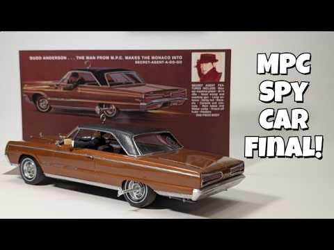 Spy Car Final! MPC 1966 Dodge Monaco 500 Restoration Project