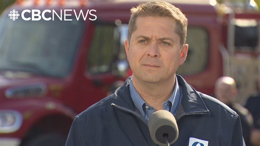 Former Opposition leader Andrew Scheer speaks about the Conservative Party’s vision for Canada