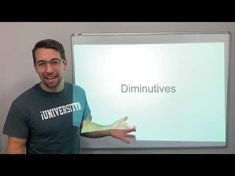 Diminutives