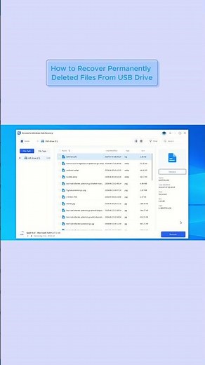 100% Working | How to Recover Permanently Deleted Files from USB Drive