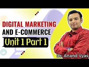 Digital Marketing and E-commerce | MBA 2 Sem | Domain and Webhosting | Unit 1(Part 1)