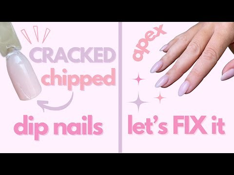 DO’s & DON’Ts - how to prevent dip powder nails from CRACKING & CHIPPING