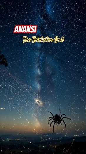 ANANSI: The Spider God Who Shaped the World’s Myths 🌍🕷️