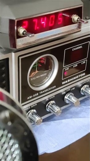 Test audio Astatic D104 Silver Eagle.