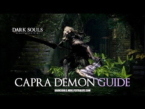 Capra Demon Boss Guide - Dark Souls Remastered