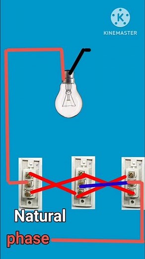 two way switch circuit diagram ❔|| two way switch connection✅ || two way switch #electrical #shorts