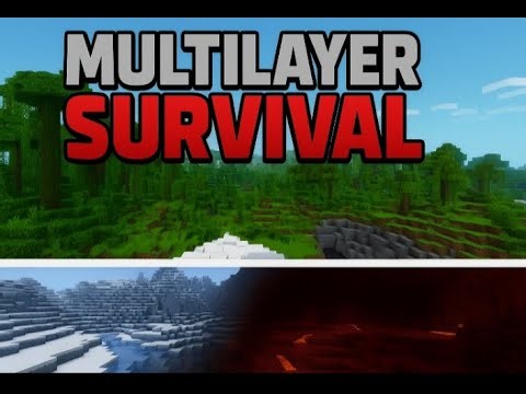Minecraft But The World Has Layers!