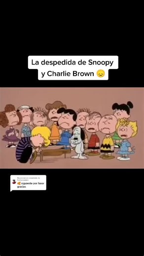 La despedida de Snoopy y Charlie Brown: Un Adiós Doloroso