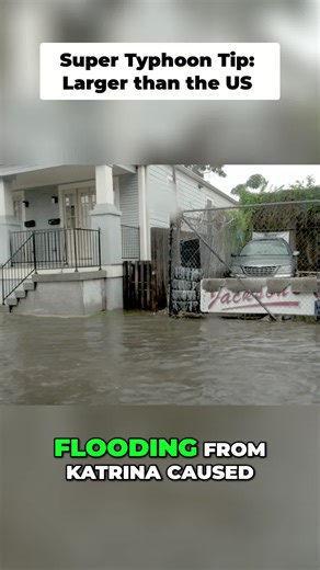 Comparing Katrina and Tip: A Study of Destructive Storms