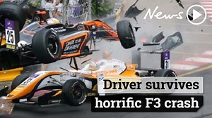 Macau Grand Prix: Driver survives incredible F3 crash