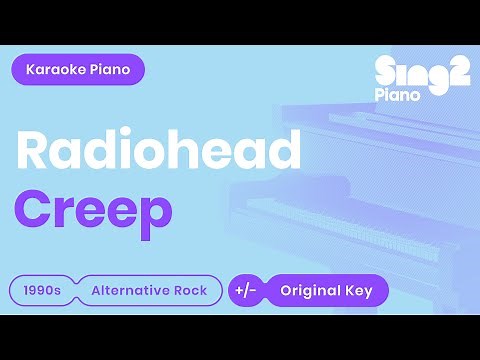 Radiohead - Creep (Karaoke Piano)