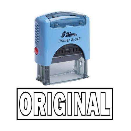 ORIGINAL Self Inking Rubber Stamp Office Stationary Custom Shiny Stamp - Walmart.ca