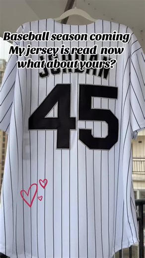 Get Ready for Baseball Season with Your Favorite Jersey!
