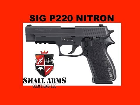 Sig P220 Nitron Handgun