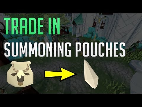 How to swap pouches & scrolls for spirit shards in Runescape 3