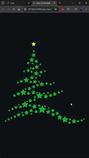 Arbol de Navidad #programación #navidad #animation #free #code #tree #javascript #arbolnavidad