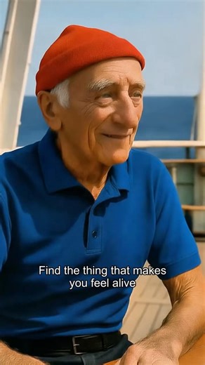 Find the thing that makes you feel alive... - Jacques Cousteau