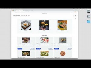 Shopify Restaurant Menu Code