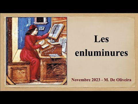 Les enluminures ( art médiéval )
