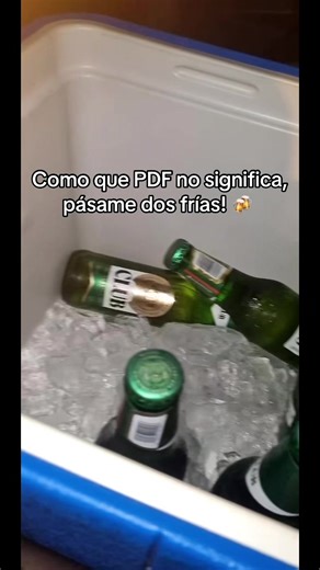 ¿Qué significa PDF? Entre risas y cervezas