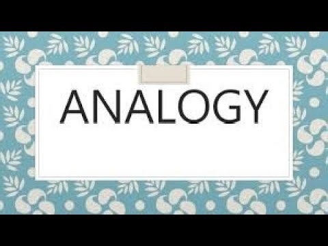 || Analogy || BY AKASH ADITYA SIR ( BHADAURIYA CLASSES ) Orai