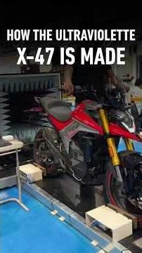 How the Ultraviolette X47 is made #shorts