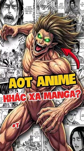 How different are AOT anime from manga?