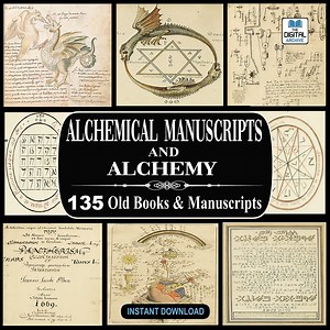 Alchemy Manuscripts - 135 Ancient Medieval Texts (digital Download) - Etsy
