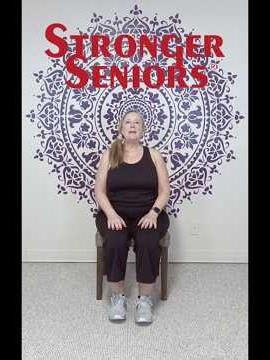 10 Minute Balance Short 2 #seniorfitness #balanceexerciseforseniors #chairexercise