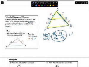 7.2.1 Triangle Midsegment Theorem with Spanish and Portuguese Subtitles