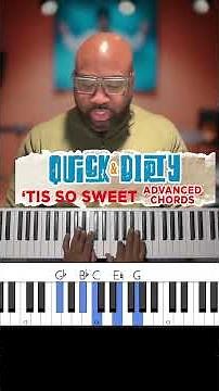 ‘‘Tis so sweet to trust in Jesus -Advanced Chord Extensions”#gospelmusicians #chordprogressions