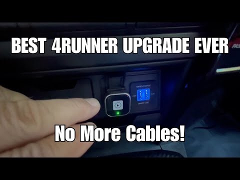 Simple Upgrade Every 4Runner Owner Should Have – Wireless CarPlay Adapter