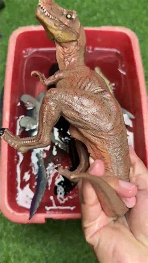 Hunting Jurassic World Dinosaur Toy ASMR Review