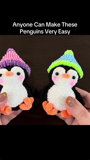 Easy Crochet Penguins for Beginners - Fun Toy Project