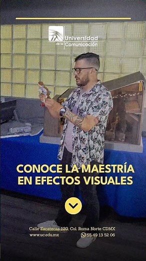 Learn about the Master's Degree in Visual Effects at the University of Communication