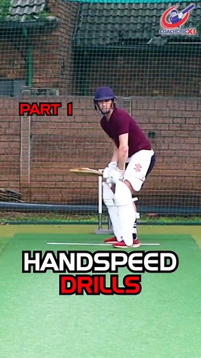 Top Hand Speed Drills Part 1 for Better Batting - Cricket Coach Tips