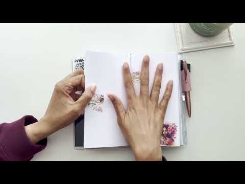 My Cloth & Paper Clear Vinyl A5 Slim Setup | Journaling + Sticker Storage 📓✨