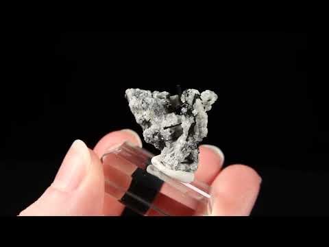 min3040 - Natrolite with Aegirine from Poudrette Quarry, Canada