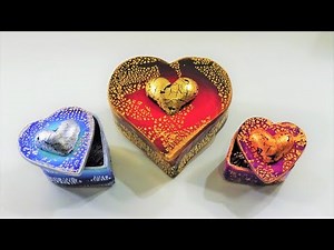 Heart Box in Polymer Clay, a Tutorial.