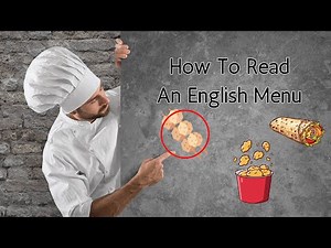 **Restaurant Menu** Learn English Today! Start Using English Now!