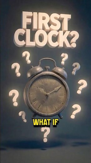How Did the First Clock Know the Time? The Ancient Secret Revealed! #ClockFacts #TimeHistory