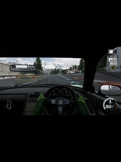 The Phantom Challenger vs the Green Manalishi in Class B at Bernese Alps Club Circuit in @Forza Motorsport 7 on @Xbox @Honda vs @ABARTH
