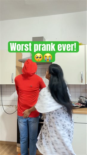 I Tried to Scare Her… The Ending Shocked Me 😳😂 #shorts #couplecomedy
