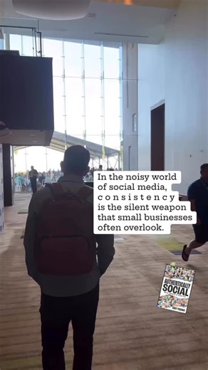 CONSISTENCY your silent weapon 💣IDEAS to get started ⤵️ Back to Basics — It’s not about grand gestures; it’s about showing up every day. 01 HERE’S WHY: ▪️Builds Trust: Consistency breeds familiarity, and in the world of small businesses, familiarity translates to trust. ▪️Keeps You Top of Mind: In a sea of content, consistency ensures you remain in your audience’s thoughts. ▪️Boosts Engagement: Social media algorithms love consistency. ▪️Strengthens Brand Identity:Consistent visuals, messaging,