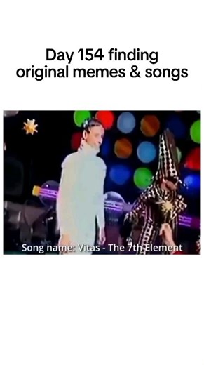Original Memes Finder on Instagram: "Meme history & origin - „The 7th Element" is a song by the Russian singer-songwriter Vitas, released in 2001. It gained widespread attention for its unique blend of electronic beats, operatic vocals, and unconventional performance style. The Vladasovich Vitas, whose real name is Vitaliy Grachov, rose to fame in the early 2000s with his distinctive countertenor voice and eclectic musical style. „The 7th Element" became one of his most popular and recognizable 