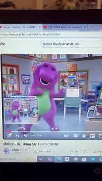 Barney The Dinosaur Dancing To Zoom Theme Song